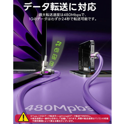 ChargeOne™ – 4in1急速充電ケーブル