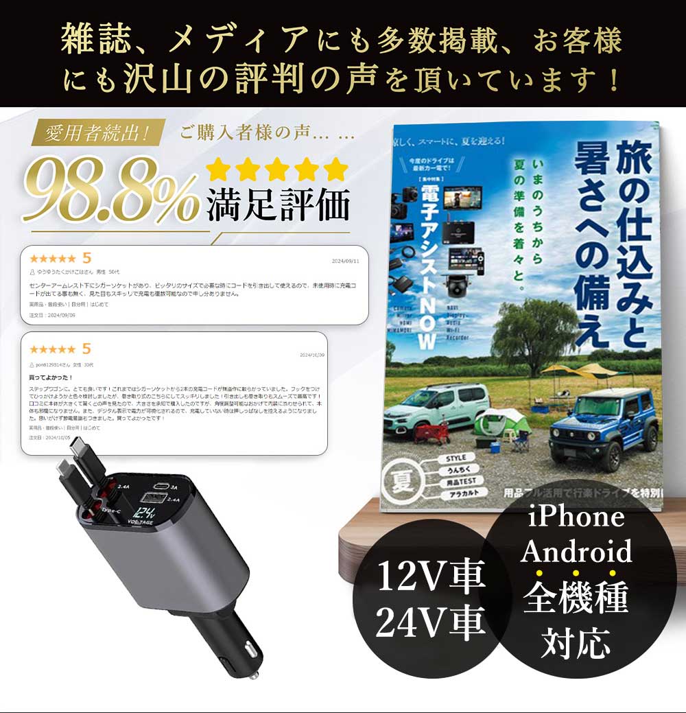 AutoChargeOne™ - 4in1充電器